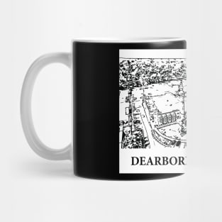 Dearborn Michigan Mug